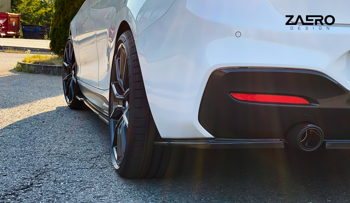 EVO-1 Rear Diffuser & Rear Splitters for BMW 1 Series F20 (LCI) 2016-2019 – image 3