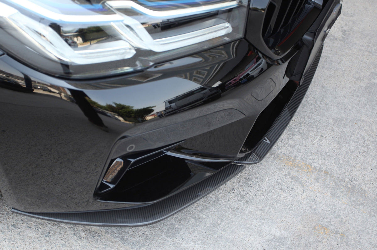 ST Style Pre Pregged Dry Carbon Fiber Front Lip for BMW M5 F90 LCI 2019+ – image 4