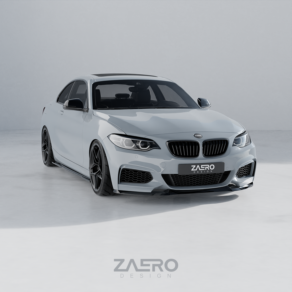 EVO-1 Front Lip/Splitter for BMW 2 Series F22 F23 2014-2021 – image 5