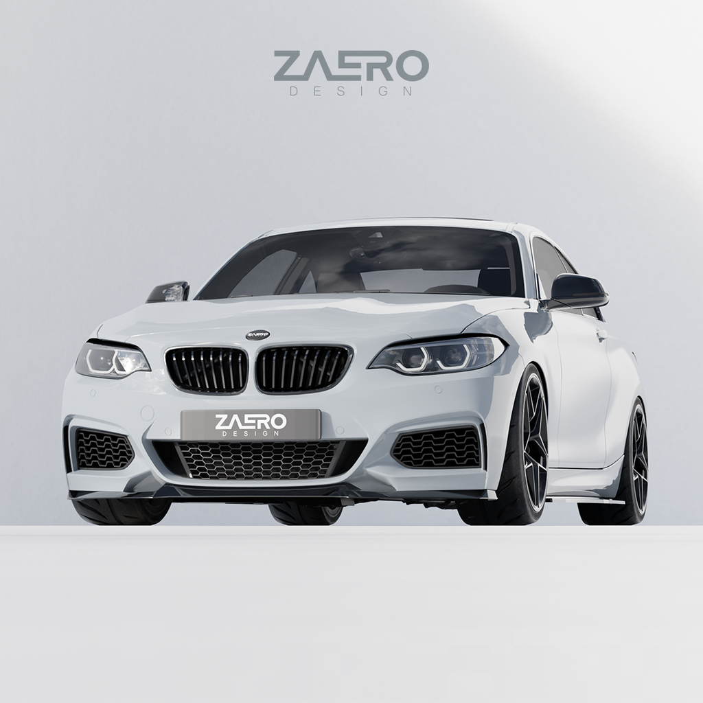 EVO-1 Front Lip/Splitter for BMW 2 Series F22 F23 2014-2021 – image 4