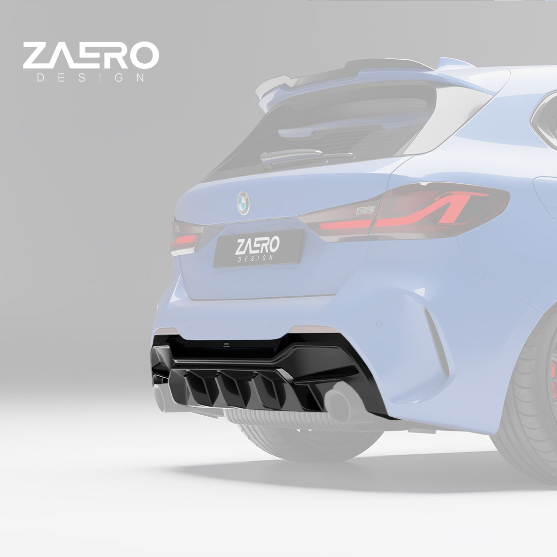 EVO-1 Diffuser for BMW 1 Series F40 (Pre-LCI)[Dual Exit] 2020-2023 – image 2