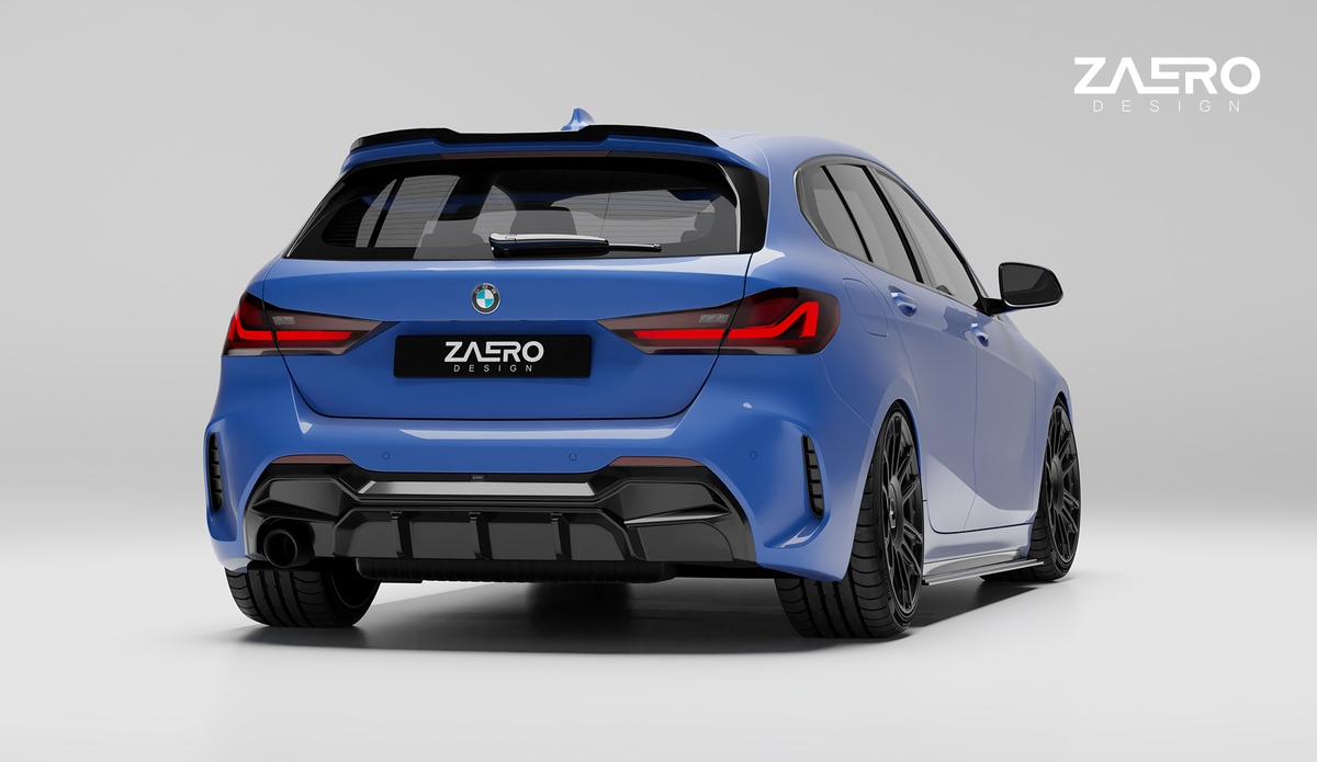 EVO-1 Diffuser for BMW 1 Series F40 (Pre-LCI) [Single Exit] 2020-2023 – image 4