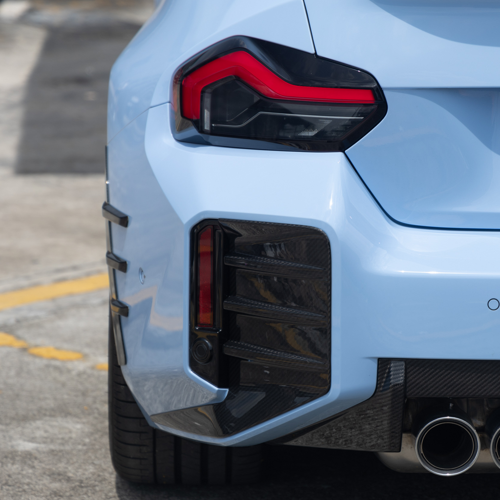 M Performance Style Pre Pregged Dry Carbon Fiber Rear Bumper Trim for BMW M2 G87 2023+ – image 13