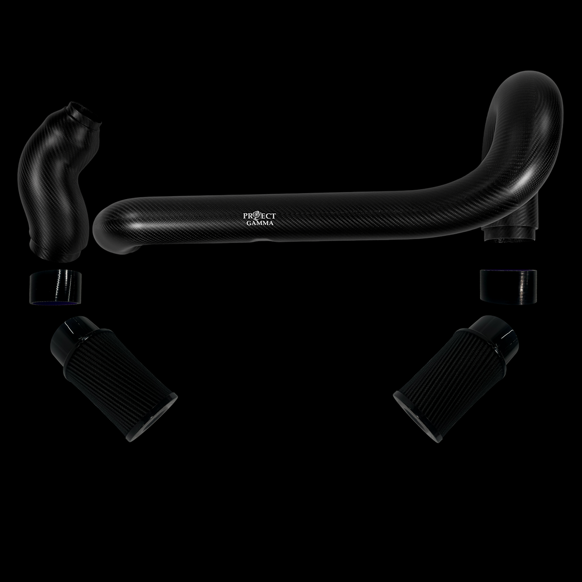 BMW M2 / M3 / M4 S58 Carbon Fiber Intakes & Filters – Short Dry Carbon