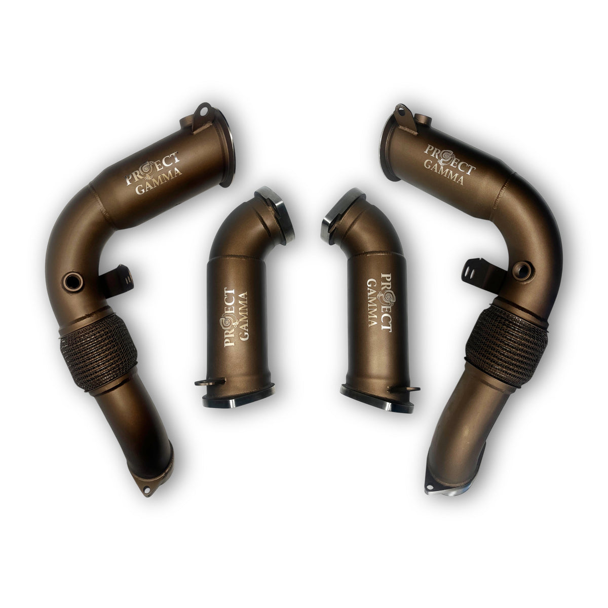 BMW M5 G90 G99 S68 High-Flow Downpipes – Project Gamma