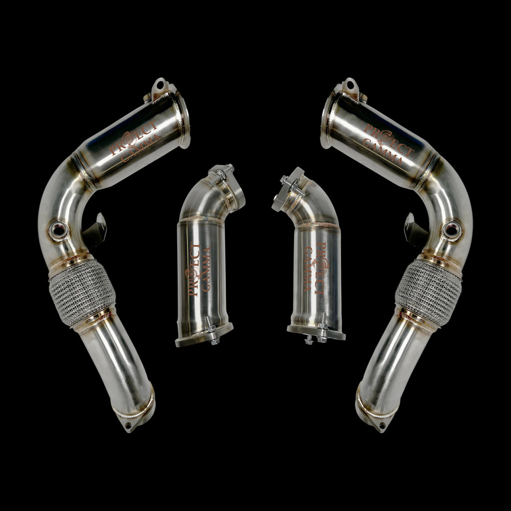 BMW M5 G90 G99 Downpipes – Detail