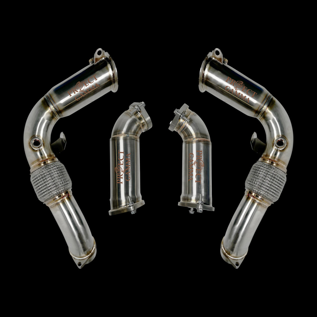 BMW M5 G90 G99 Downpipes – Detail