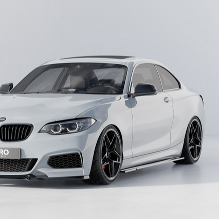 EVO-1 Side Splitter for BMW 1 Series F20 2012-2019 / 2 Series F22 2014-2021 – image 7