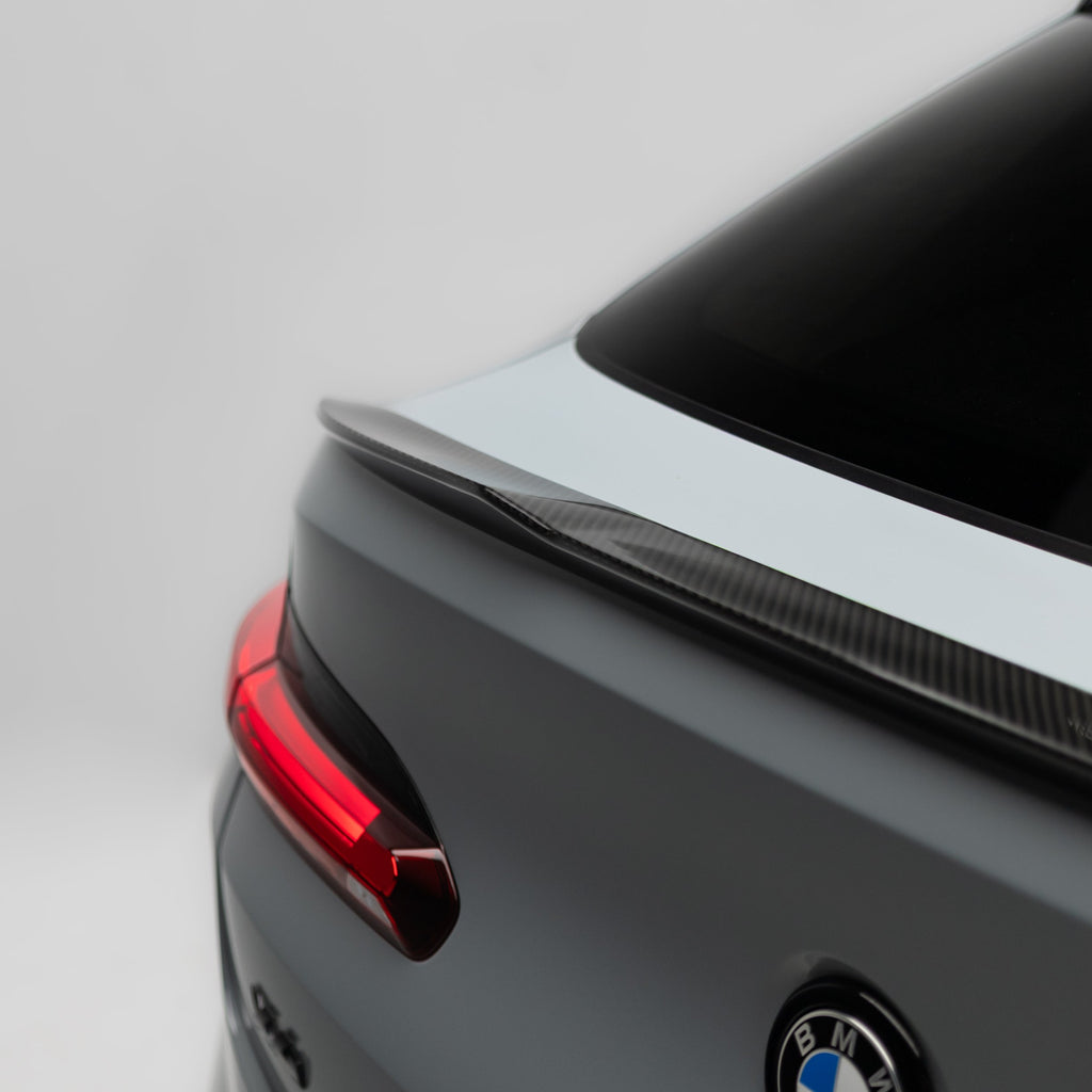 M Performance Style Pre Pregged Dry Carbon Fiber Spoiler for BMW X4 G02 / X4M F98 2019+ – Photo 7