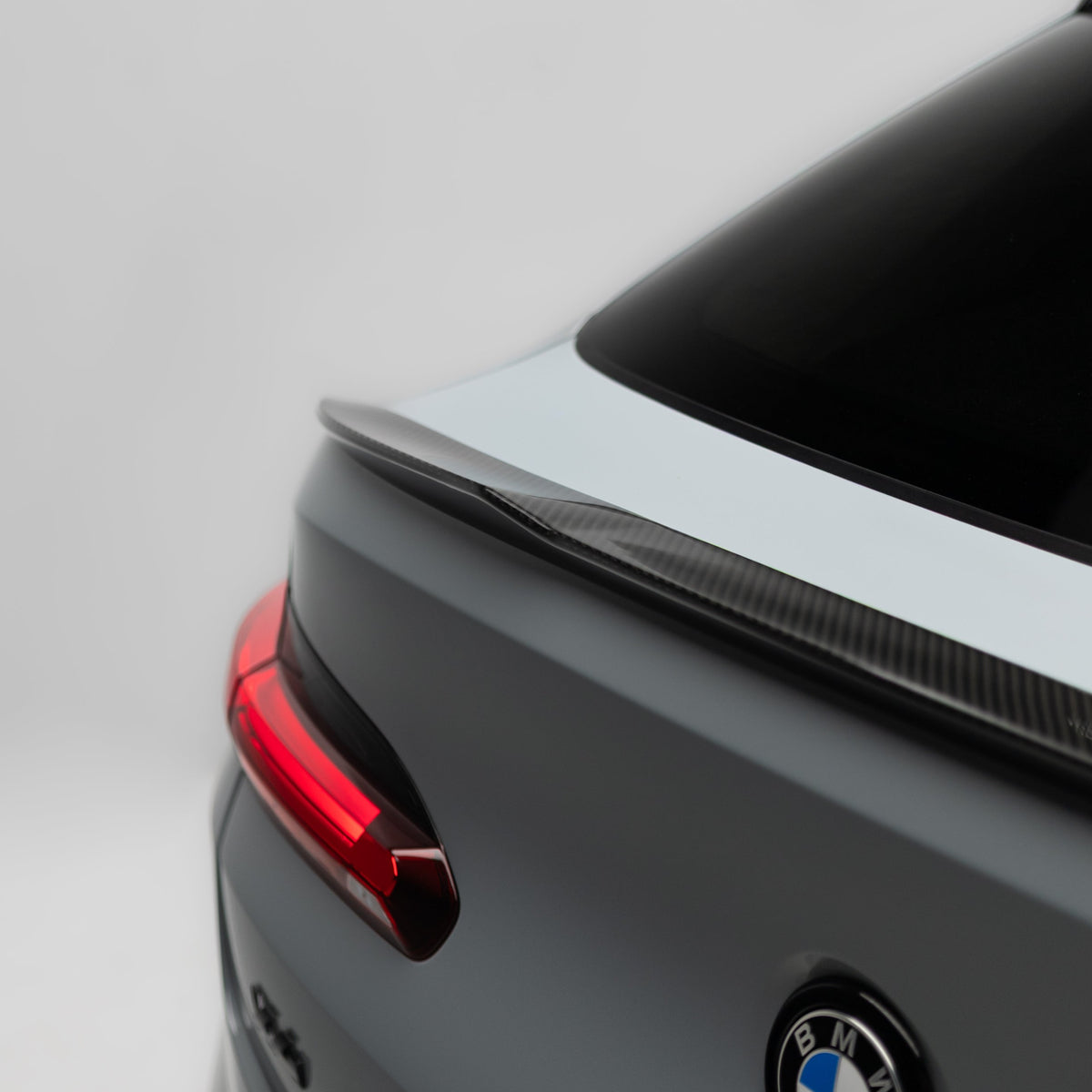 M Performance Style Pre Pregged Dry Carbon Fiber Spoiler for BMW X4 G02 / X4M F98 2019+ – Photo 7