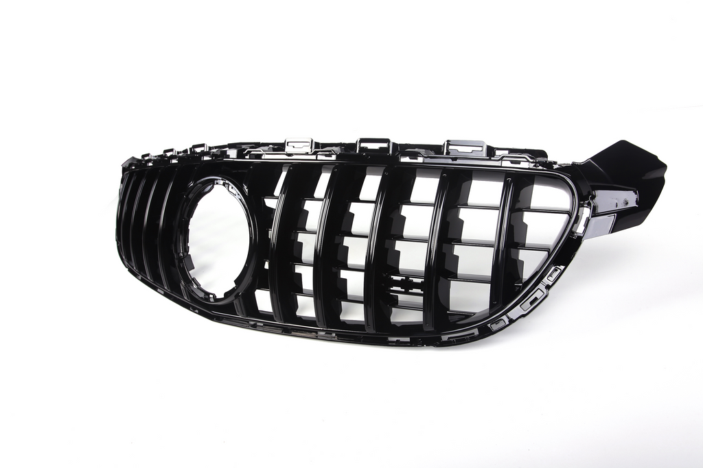 AMG Panamericana Style Grille for Mercedes-Benz C63 C205/W205 - Black 2019-2022 – image 3