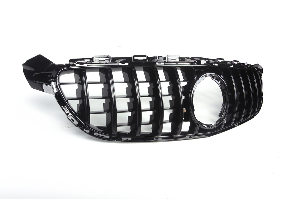 AMG Panamericana Style Grille for Mercedes-Benz C63 C205/W205 - Black 2019-2022 – image 4