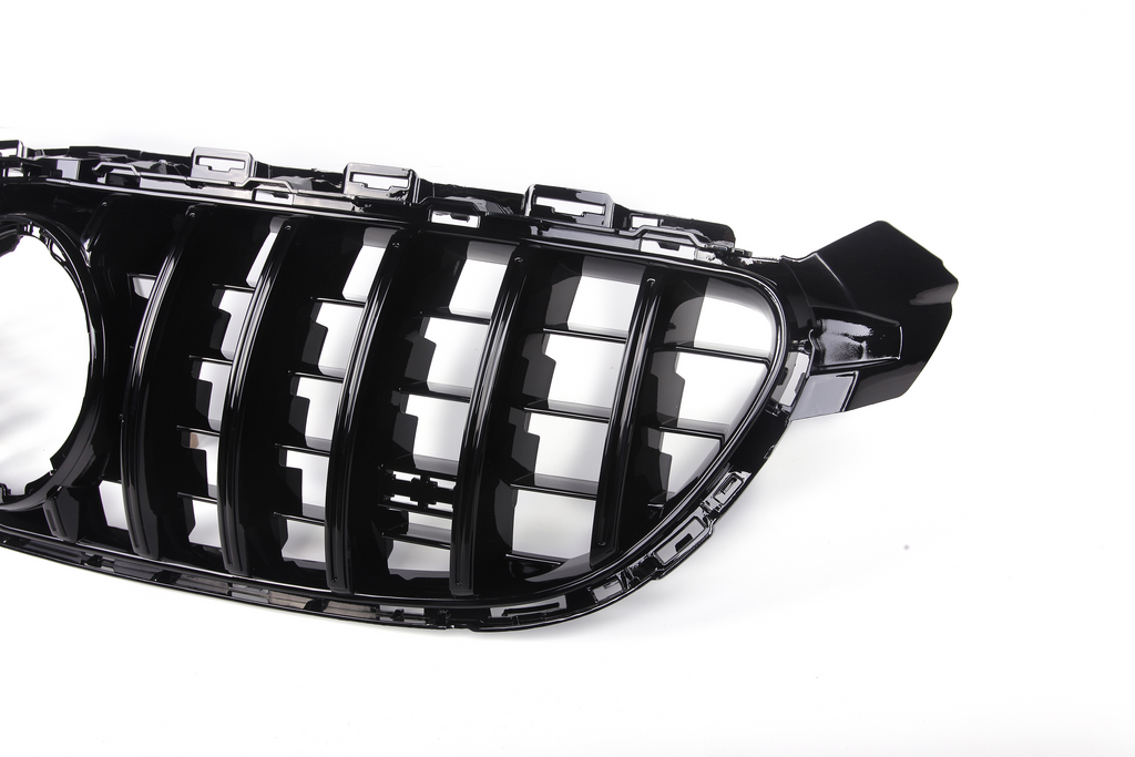 AMG Panamericana Style Grille for Mercedes-Benz C63 C205/W205 - Black 2019-2022 – image 7