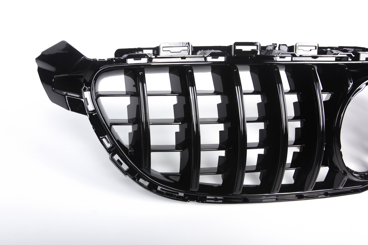 AMG Panamericana Style Grille for Mercedes-Benz C63 C205/W205 - Black 2019-2022 – image 8