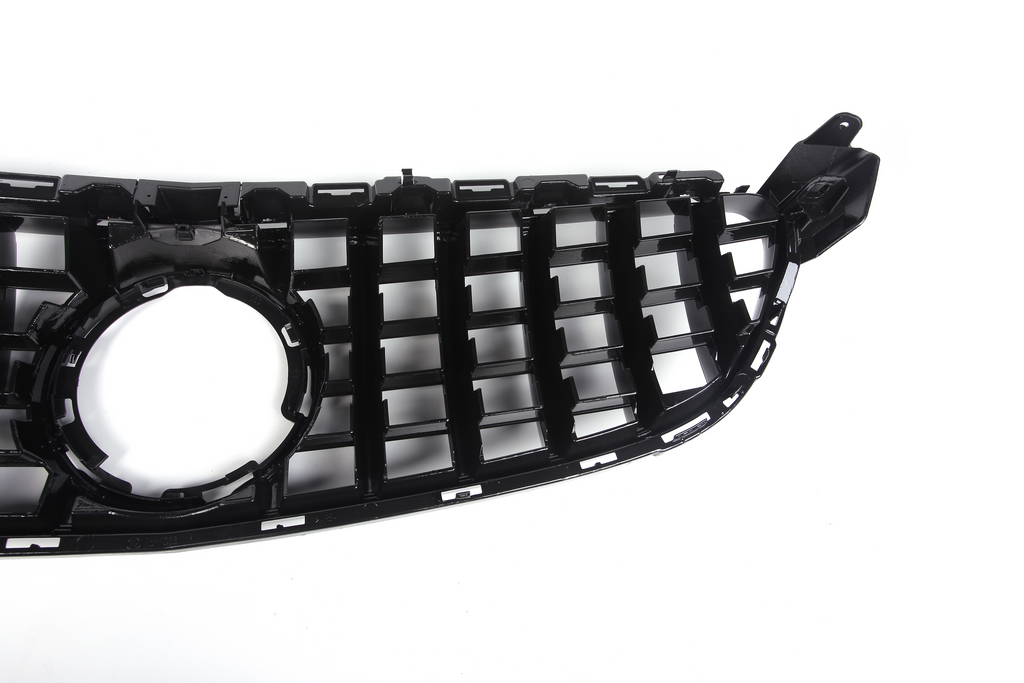 AMG Panamericana Style Grille for Mercedes-Benz C63 C205/W205 - Black 2019-2022 – image 11