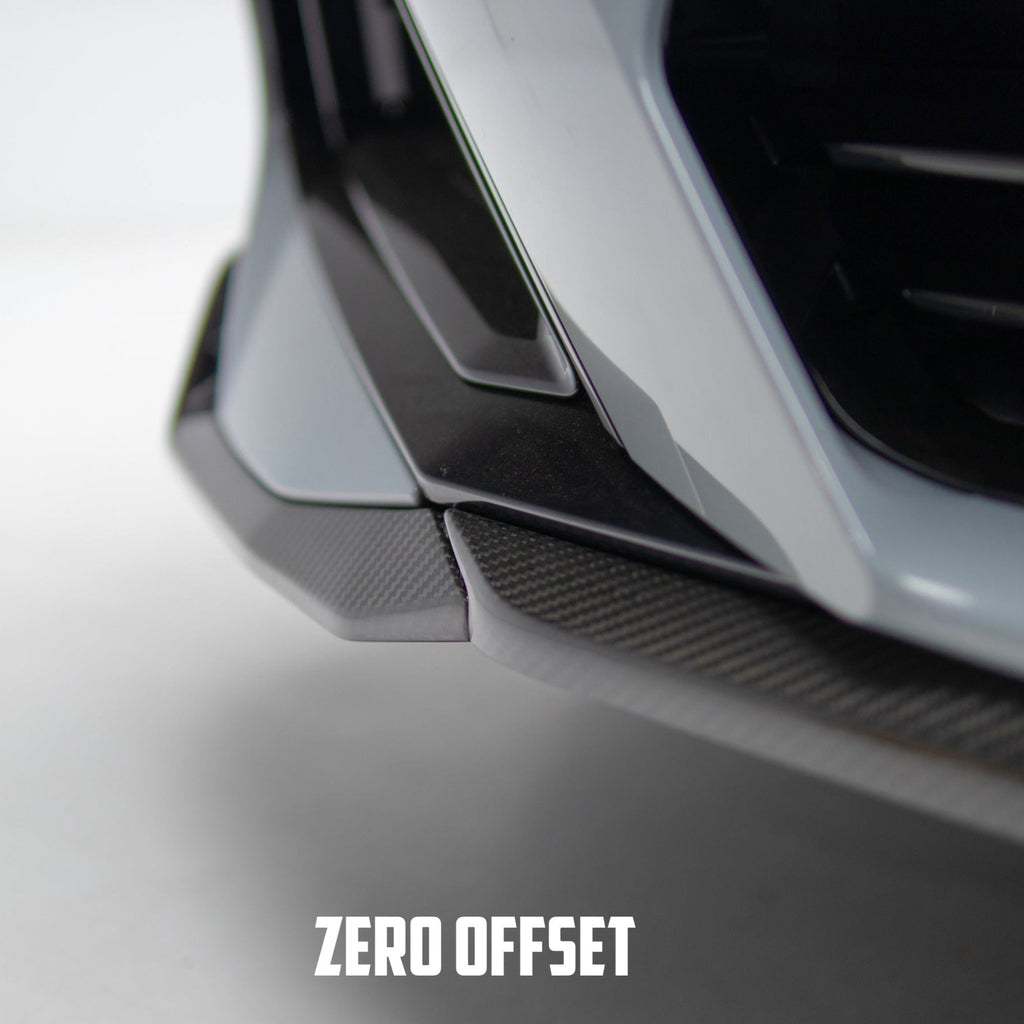 M Performance Style Pre Pregged Dry Carbon Fiber Front Lip for BMW 2 Series Coupe G42 2021+ – image 4