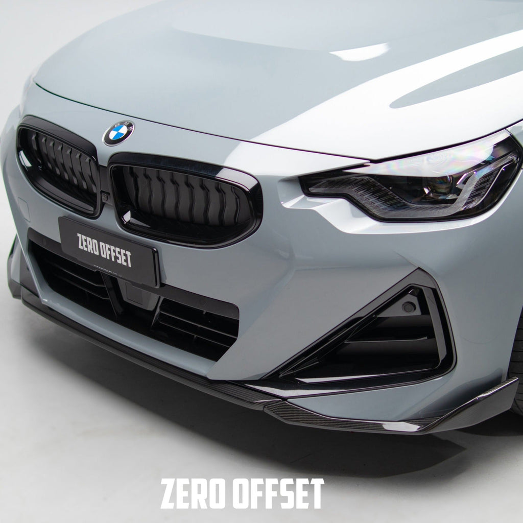 M Performance Style Pre Pregged Dry Carbon Fiber Front Lip for BMW 2 Series Coupe G42 2021+ – image 3
