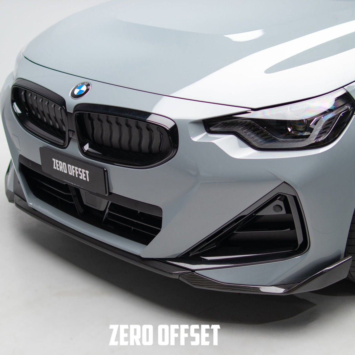 M Performance Style Pre Pregged Dry Carbon Fiber Front Lip for BMW 2 Series Coupe G42 2021+ – image 3