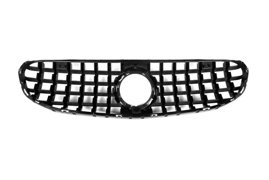 AMG Panamericana Style Grille for Mercedes-Benz GLC Class X253/C253 (Without Camera) - Black 2019-2022 – Photo 4
