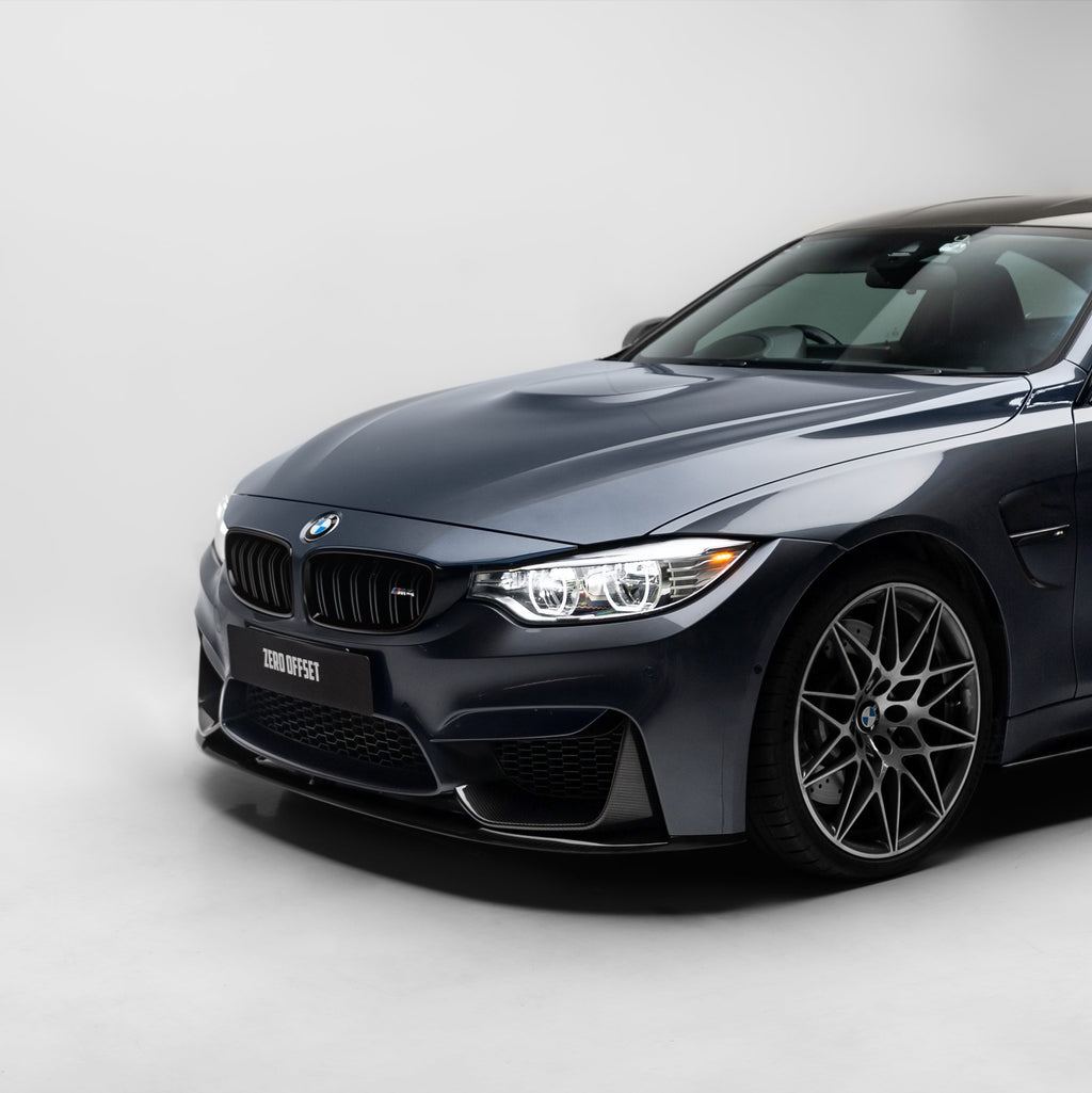 M Performance Style Pre Pregged Dry Carbon Front Lip for BMW M3 F80 / M4 F82 F83 2014-2020 – image 2