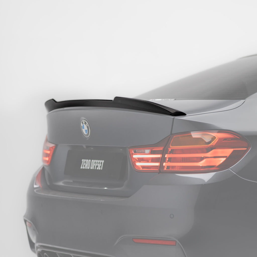 CS Style Pre Pregged Dry Carbon Fiber Spoiler for BMW M4 F82 2014-2020