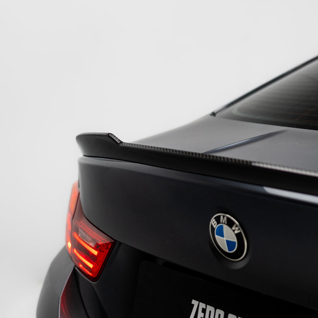 CS Style Pre Pregged Dry Carbon Fiber Spoiler for BMW M4 F82 2014-2020 – image 4