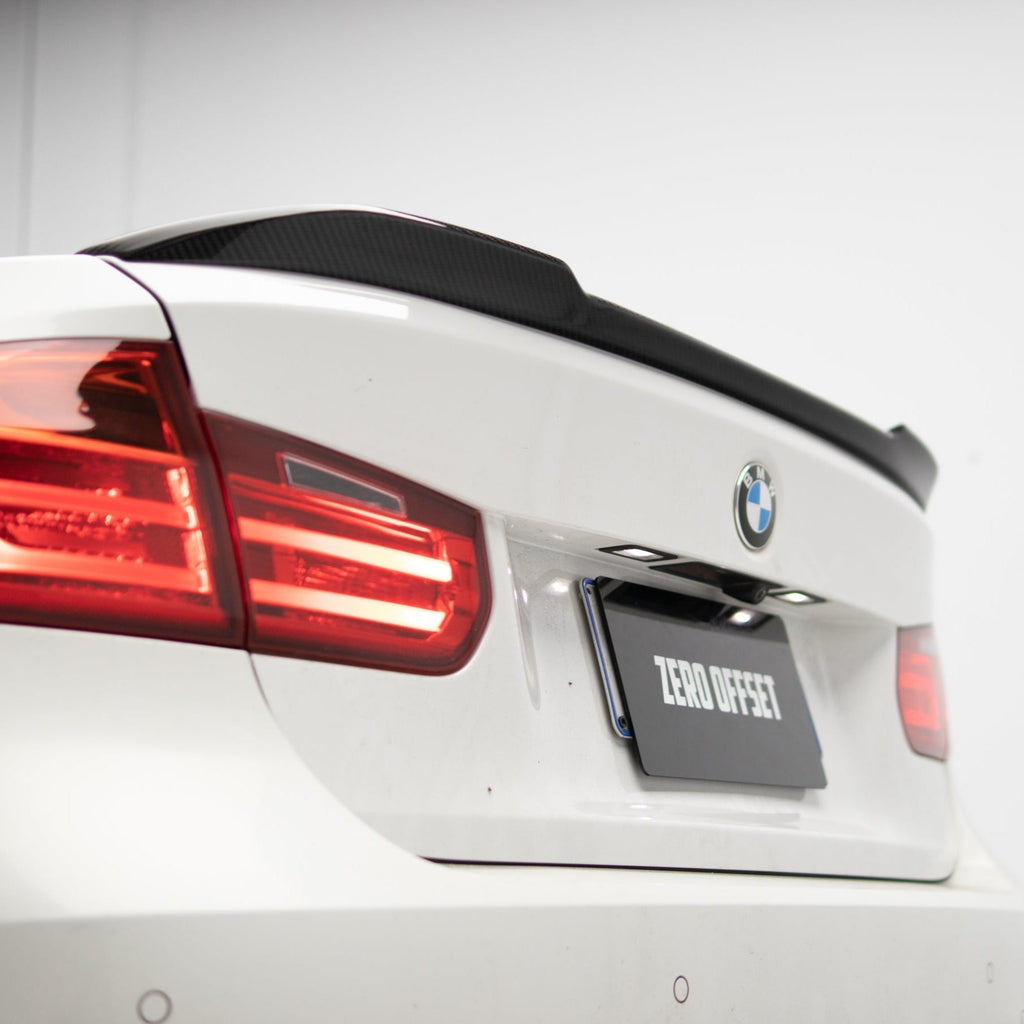 CS Style Pre Pregged Dry Carbon Fiber Spoiler for BMW 3 Series F30 2013-2018 / M3 F80 2013-2020 – image 3