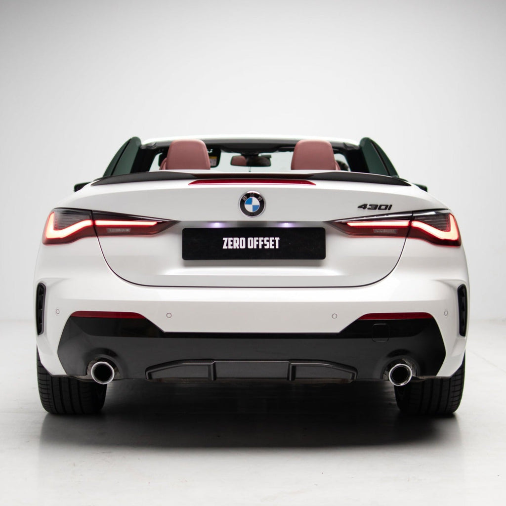M Performance Style Pre Pregged Dry Carbon Fiber Spoiler for BMW 4 Series G23 / M4 G83 Convertible 2020+ – image 3
