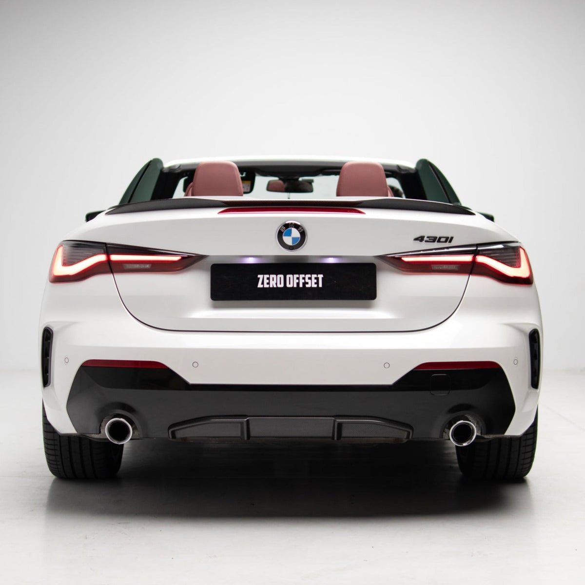 M Performance Style Pre Pregged Dry Carbon Fiber Spoiler for BMW 4 Series G23 / M4 G83 Convertible 2020+ – image 3