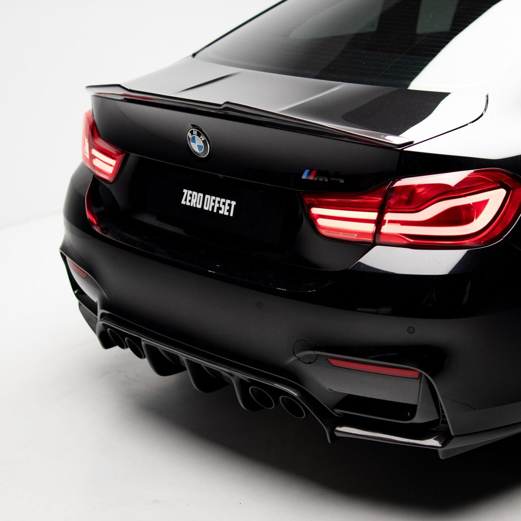M4 Style Pre Pregged Dry Carbon Fiber Spoiler for BMW M4 F82 2014-2020 – image 6