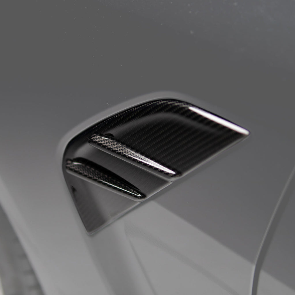 M Performance Style Pre Pregged Dry Carbon Fender Vent Cover for BMW M4 G82 G83 2020+