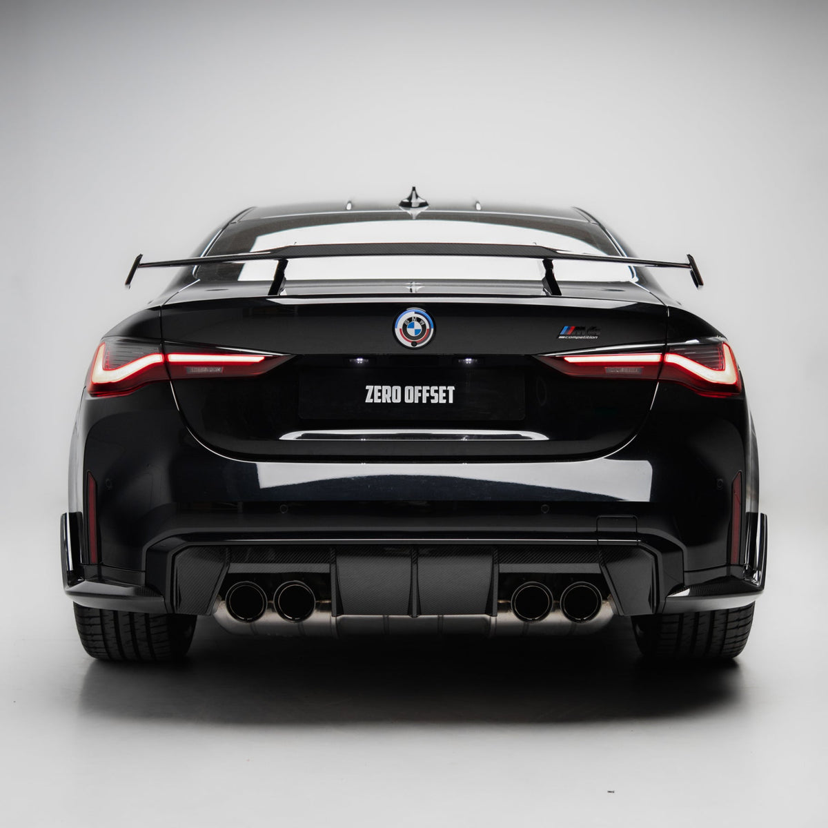 M-Performance Style Pre Pregged Dry Carbon Diffuser for BMW M3 G80 G81 / M4 G82 G83 (Standard Quad Tip) 2020+ – image 4