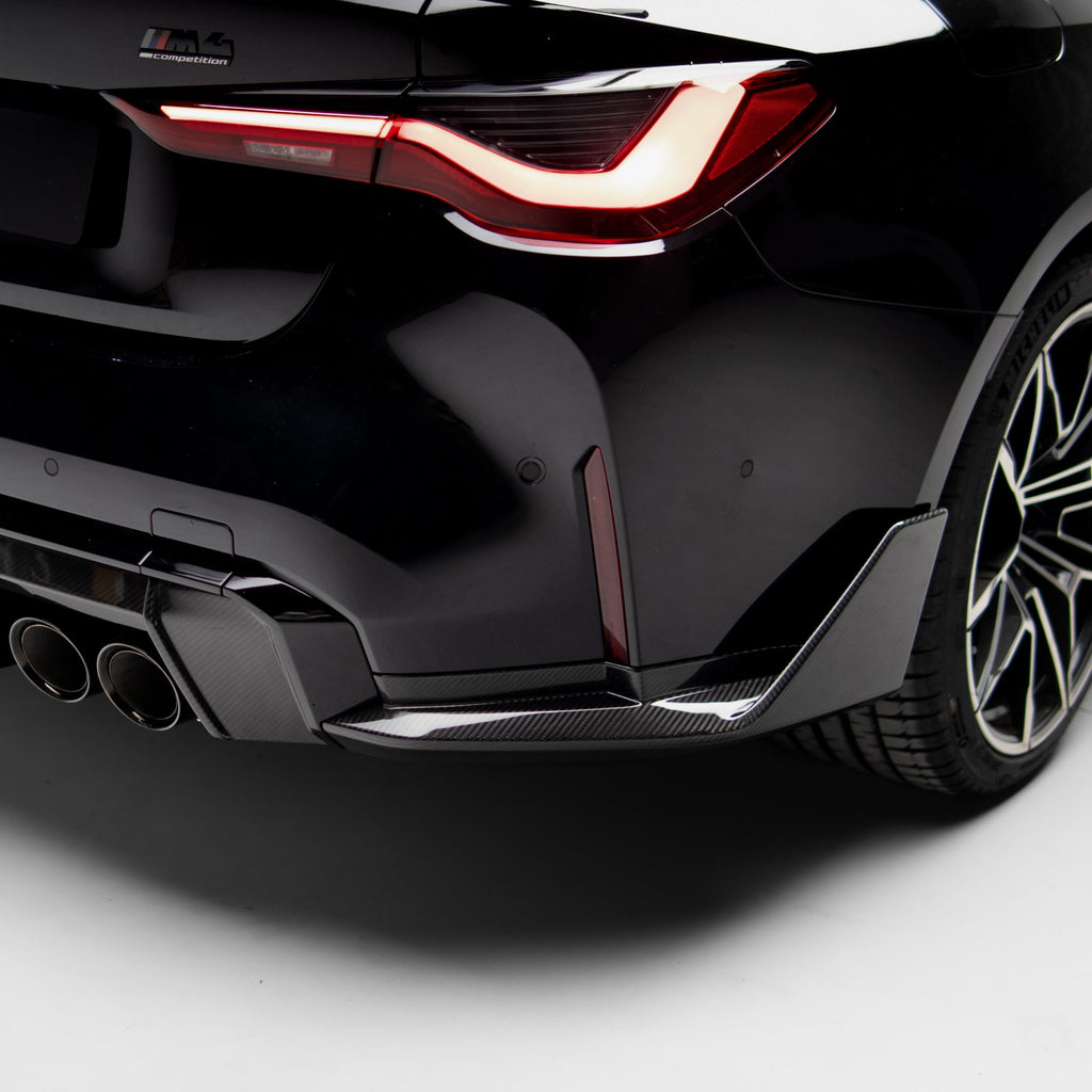 M Performance Style Pre Pregged Dry Carbon Rear Winglets for BMW M4 G82 G83 2020+ – image 3
