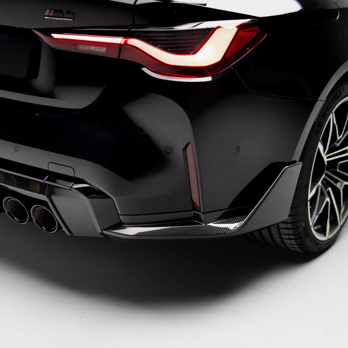 M Performance Style Pre Pregged Dry Carbon Rear Winglets for BMW M4 G82 G83 2020+ – image 3