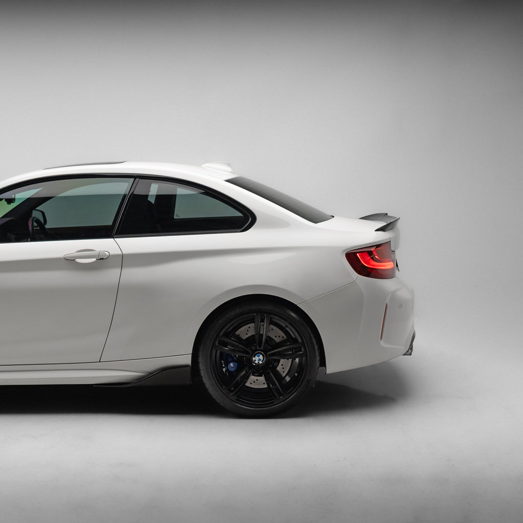M Performance Style Side Skirt / Winglet Pre-Pregged Dry Carbon Fiber for BMW M2 F87 16-21 – image 4