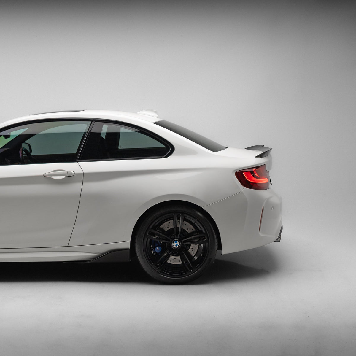 M Performance Style Side Skirt / Winglet Pre-Pregged Dry Carbon Fiber for BMW M2 F87 16-21 – image 4