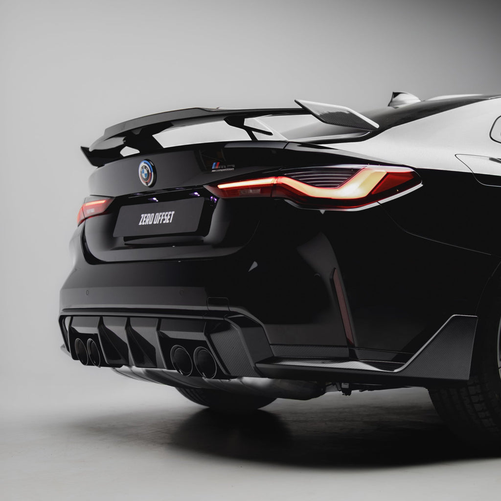 M Performance Style Pre Pregged Dry Carbon Rear Winglets for BMW M4 G82 G83 2020+ – image 4