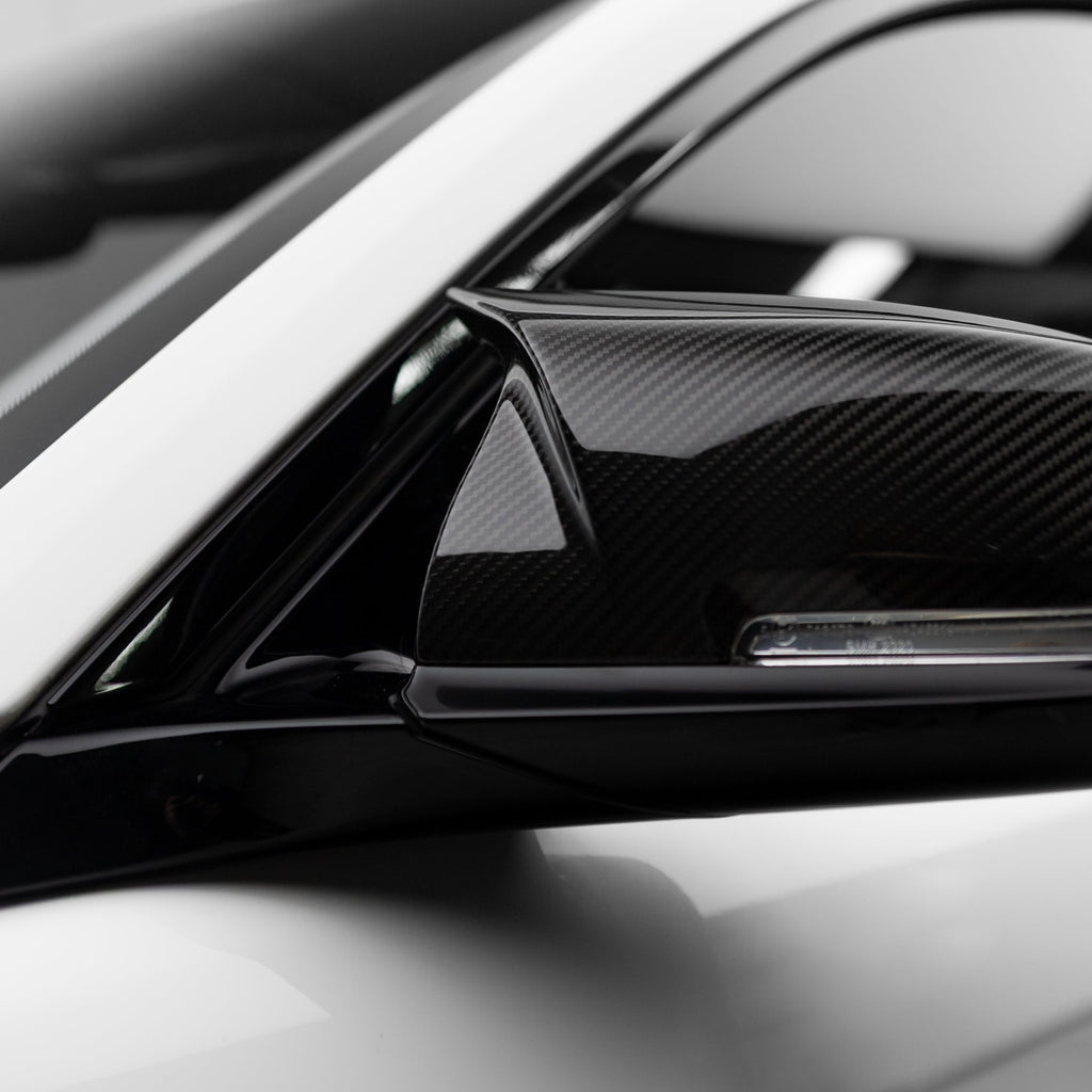 M Performance Style Pre Pregged Carbon Fiber Mirror Caps for BMW 1/2/3/4 Series F20 F22 F23 F30 F32 F33 F36 F8 – image 5