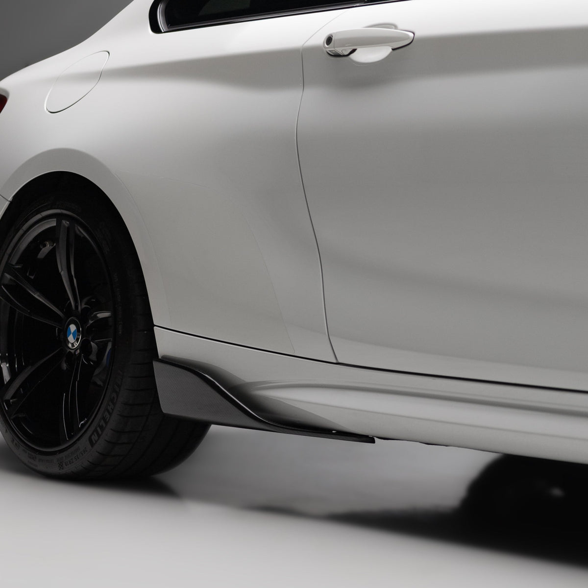 M Performance Style Side Skirt / Winglet Pre-Pregged Dry Carbon Fiber for BMW M2 F87 16-21 – image 3