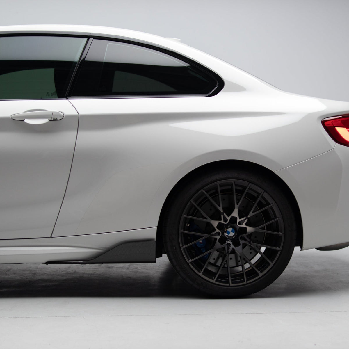 M Performance Style Side Skirt / Winglet Pre-Pregged Dry Carbon Fiber for BMW M2 F87 16-21 – image 6