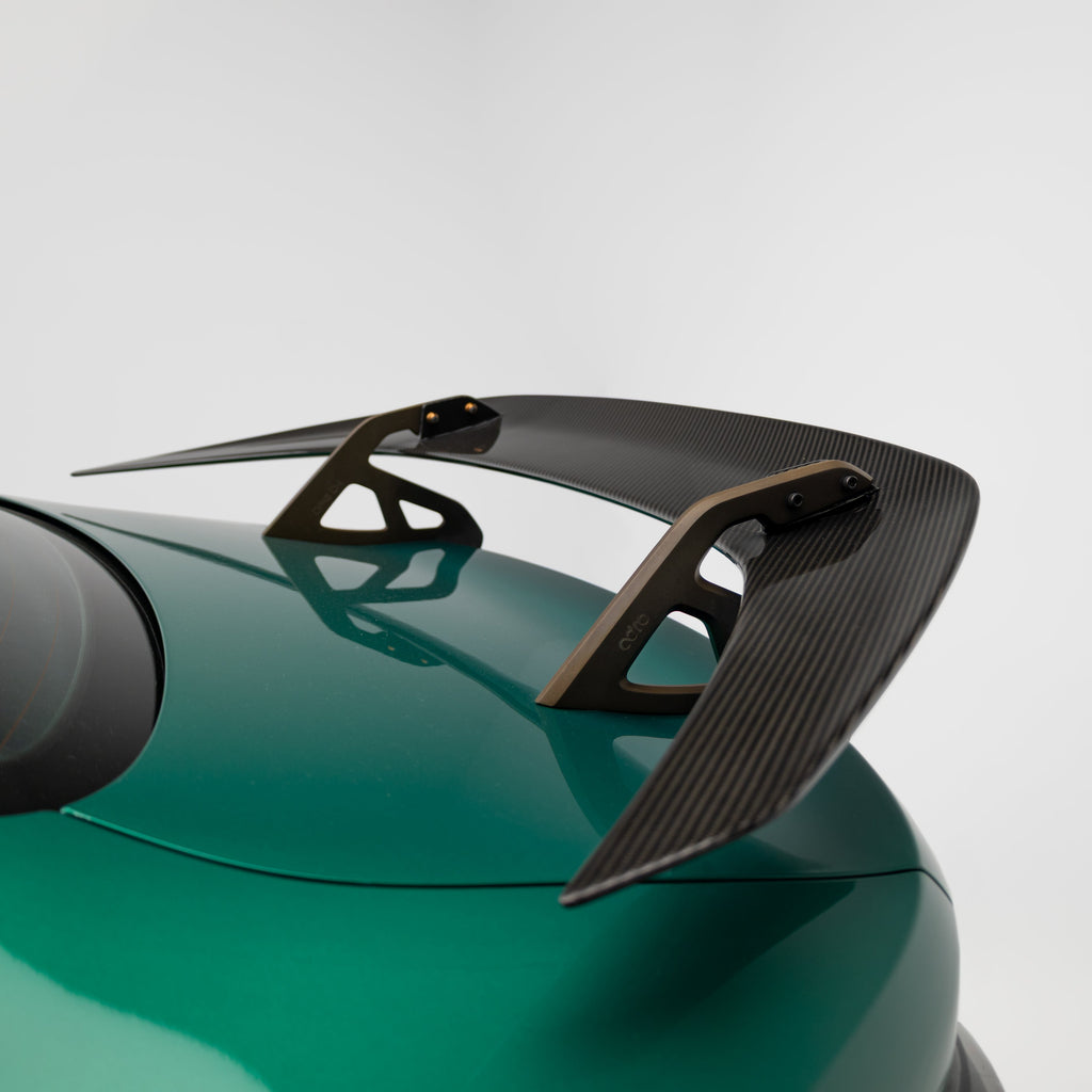 BMW G82 M4 AT-S Dry Carbon Fiber Swan Neck Wing 2020+ – image 8