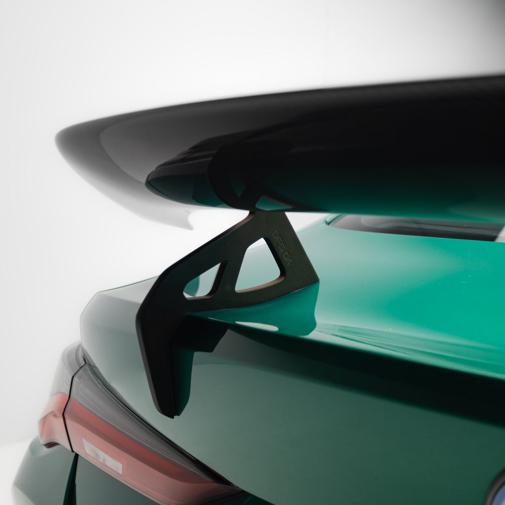BMW G82 M4 AT-S Dry Carbon Fiber Swan Neck Wing 2020+ – image 7