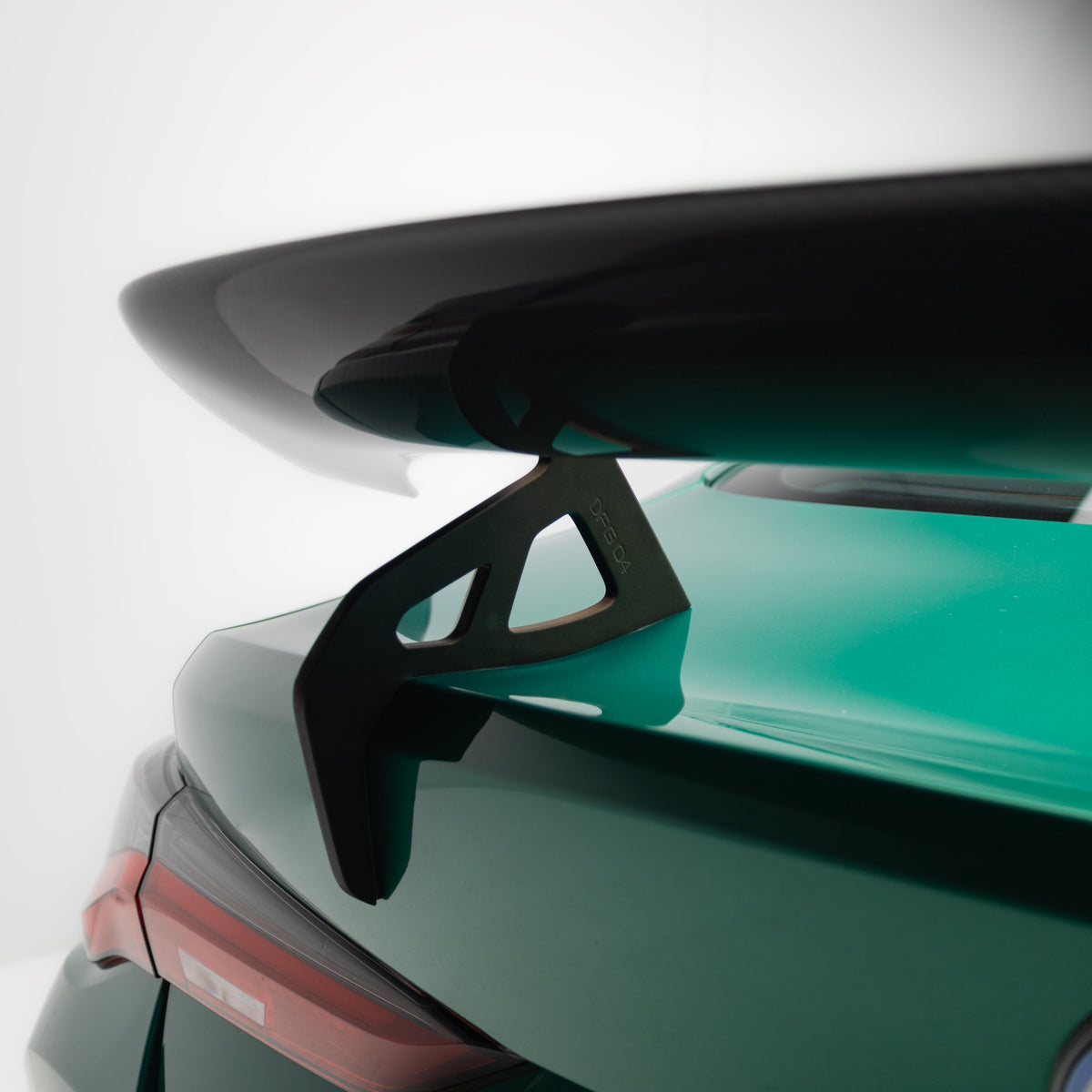 BMW G82 M4 AT-S Dry Carbon Fiber Swan Neck Wing 2020+ – image 7