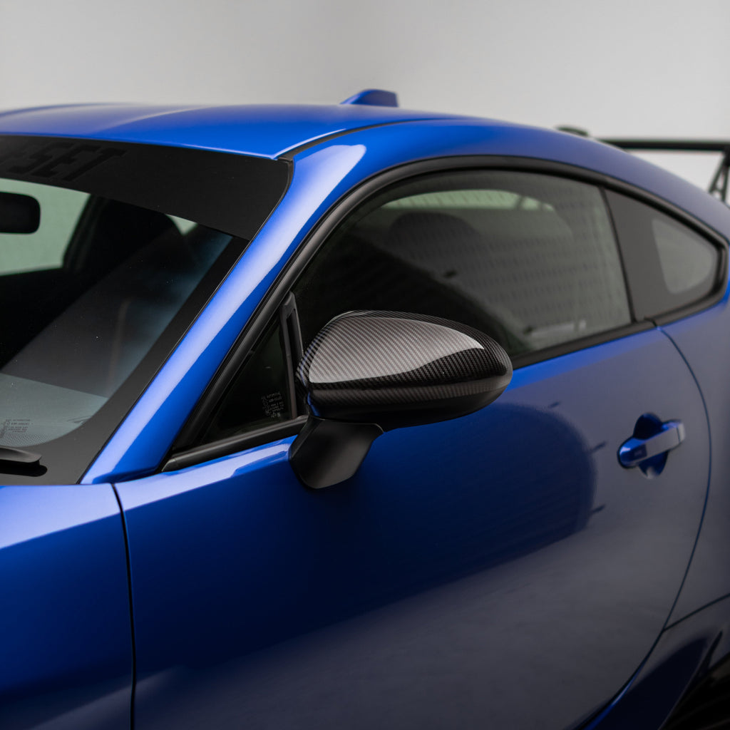 Dry Carbon Mirror Caps for Subaru BRZ (ZD8) / Toyota GR86 (ZN8) 2022+ – image 2