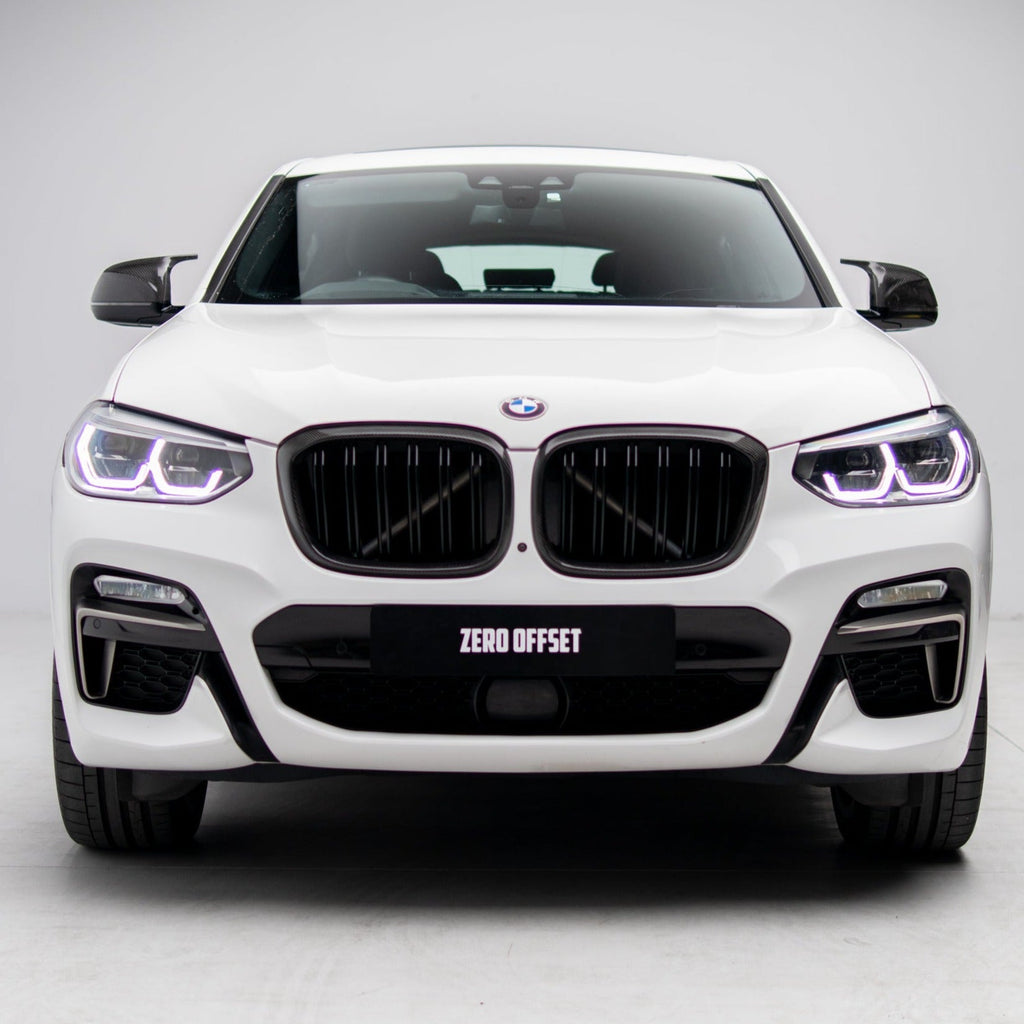 M Performance Style Pre Pregged Carbon Mirror Caps for BMW X3/X4/X5/X6/X7 G01 G02 G03 G05 G06 G07 – image 5