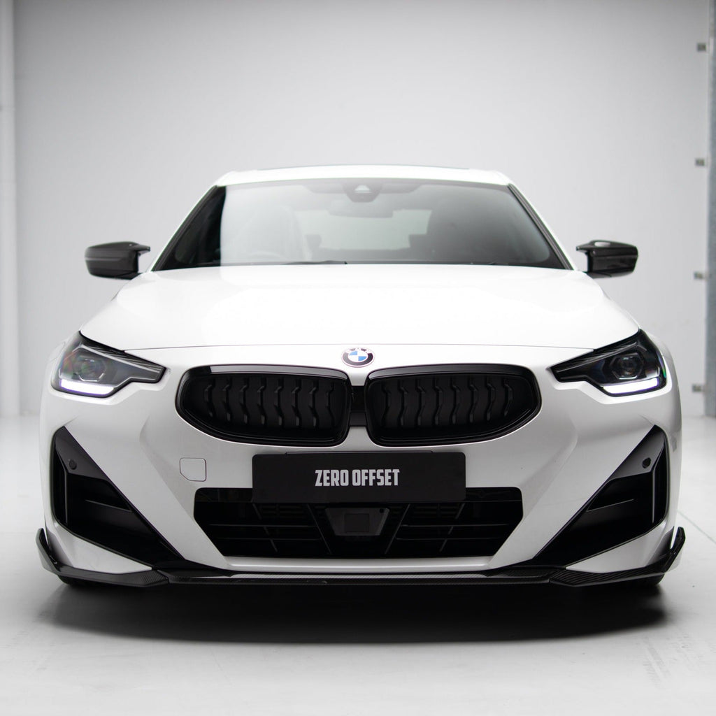 M Performance Style Pre Pregged Dry Carbon Fiber Front Lip for BMW 2 Series Coupe G42 2021+ – image 7