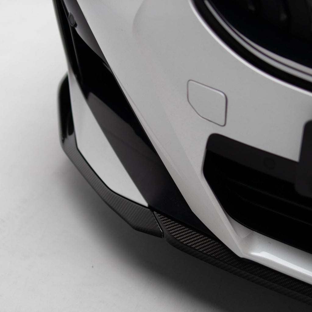 M Performance Style Pre Pregged Dry Carbon Fiber Front Lip for BMW 2 Series Coupe G42 2021+ – image 8