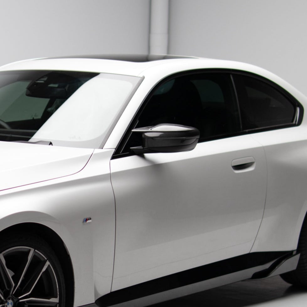 M Performance Style Pre Pregged Dry Carbon Mirror Caps for BMW 2/3/4 Series G42 G20 G21 G20 G22 G23 G26 – image 12