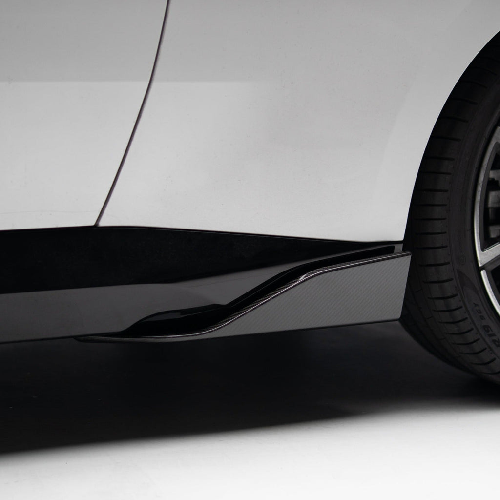 M Performance Style Pre Pregged Dry Carbon Fiber Side Skirts for BMW 2 Series Coupe G42 2021+ – image 5