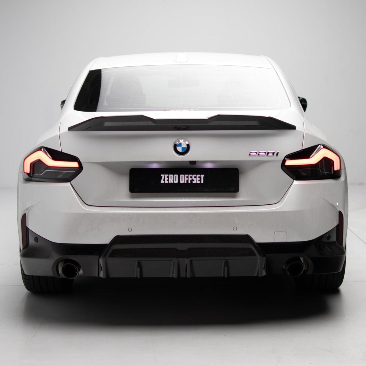 M Performance Style Pre Pregged Dry Carbon Fiber Rear Diffuser for BMW 2 Series Coupe G42 2021+ – image 5